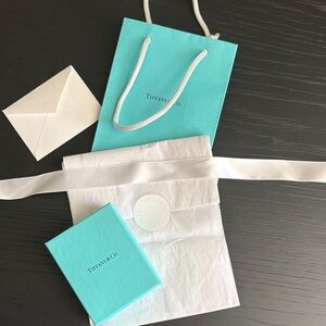 Tiffany & Co. Turquoise Complete Gift Packaging (empty)
